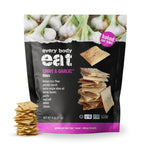 Every Body Eat Snack Thins | Chive & Garlic | 1 Bag of 4 Servings - Nashua Nutrition