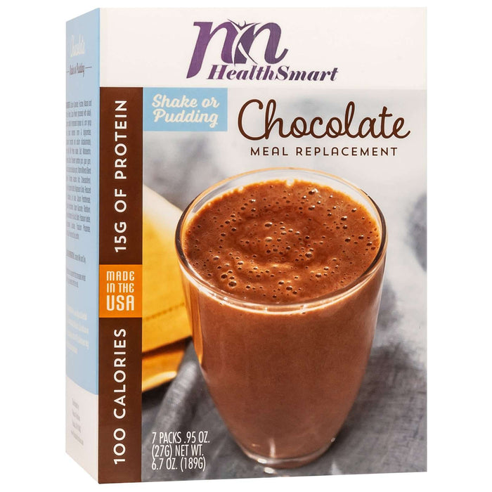 HealthSmart 100 Calorie Meal Replacement - Chocolate - 7/Box