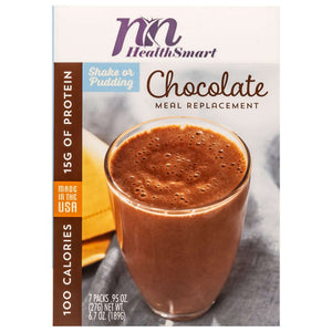HealthSmart 100 Calorie Meal Replacement - Chocolate - 7/Box - Meal Replacements - Nashua Nutrition