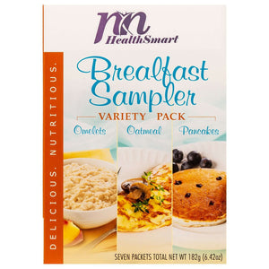HealthSmart Breakfast Sampler - Variety Pack - 7/Box - Breakfast Items - Nashua Nutrition