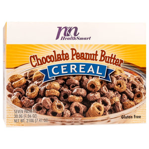 HealthSmart Cereal - Chocolate Peanut Butter - 7/Box - Breakfast Items - Nashua Nutrition
