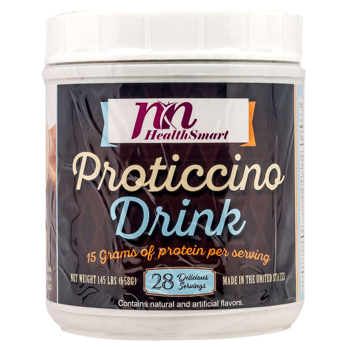 HealthSmart Cold Drink - Instant Proticcino Drink - 28 Serving Canister