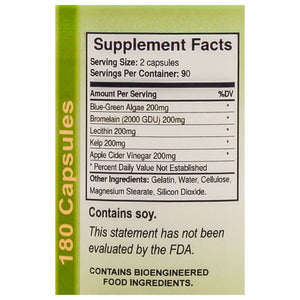 HealthSmart - Diet Supplement - Nature's KLB-5 - 180 Capsules - Diet Supplements - Nashua Nutrition