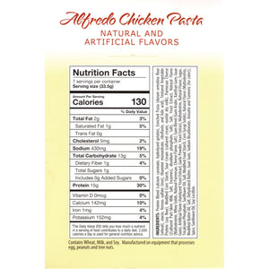 HealthSmart Dinner - Alfredo Chicken Pasta - 7/Box - Dinners & Entrees - Nashua Nutrition