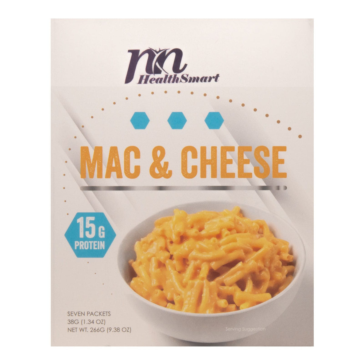 HealthSmart Entree - Creamy Macaroni and Cheese - 7/Box - Nashua Nutrition