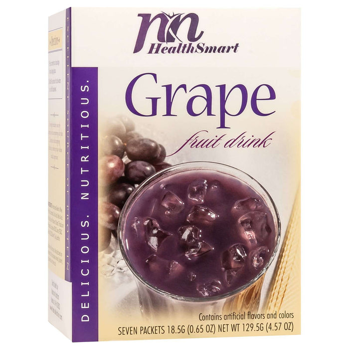 HealthSmart Fruit Drink - Grape - 7/Box
