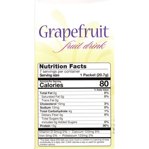 HealthSmart Fruit Drink - Grapefruit - 7/Box - Cold Drinks - Nashua Nutrition