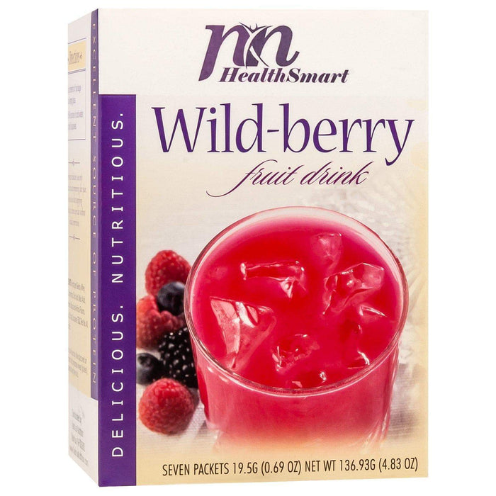 HealthSmart Fruit Drink - Wild Berry - 7/Box