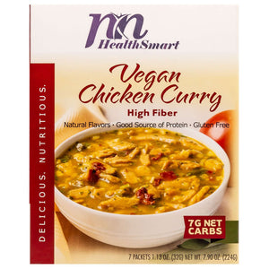 HealthSmart Light Entree - Vegan Chicken Curry - 7/Box - Dinners & Entrees - Nashua Nutrition