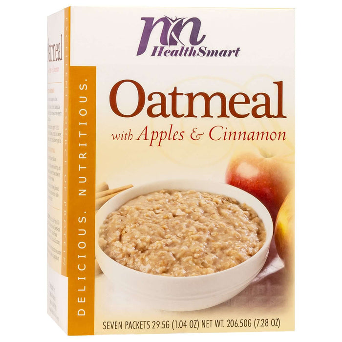 HealthSmart Oatmeal - Apples & Cinnamon - 7/Box