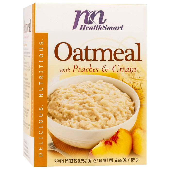 HealthSmart Oatmeal - Peaches & Cream - 7/Box