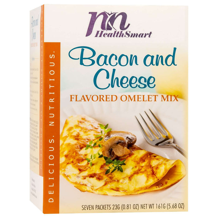 HealthSmart Omelet - Bacon & Cheese - 7/Box