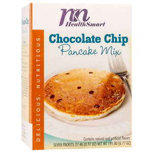 HealthSmart Pancakes - Chocolate Chip - 7/Box - Breakfast Items - Nashua Nutrition