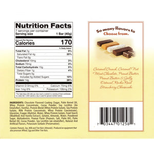 HealthSmart Protein Bars - Rockie Road, 7 Bars/Box - Protein Bars - Nashua Nutrition
