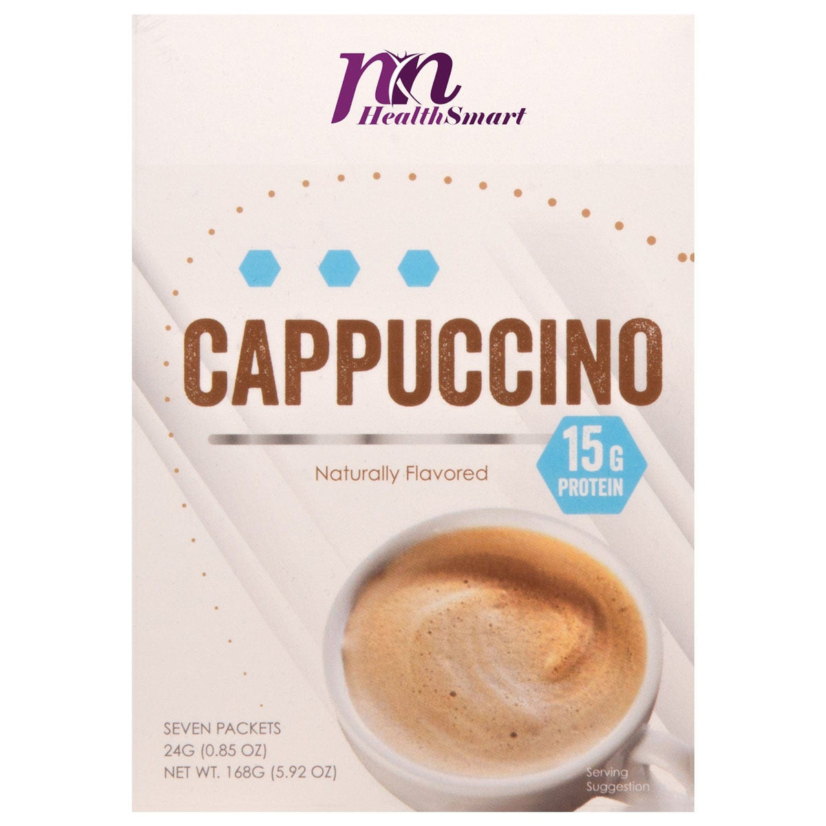 HealthSmart Protein Cappuccino - 7/Box - Nashua Nutrition