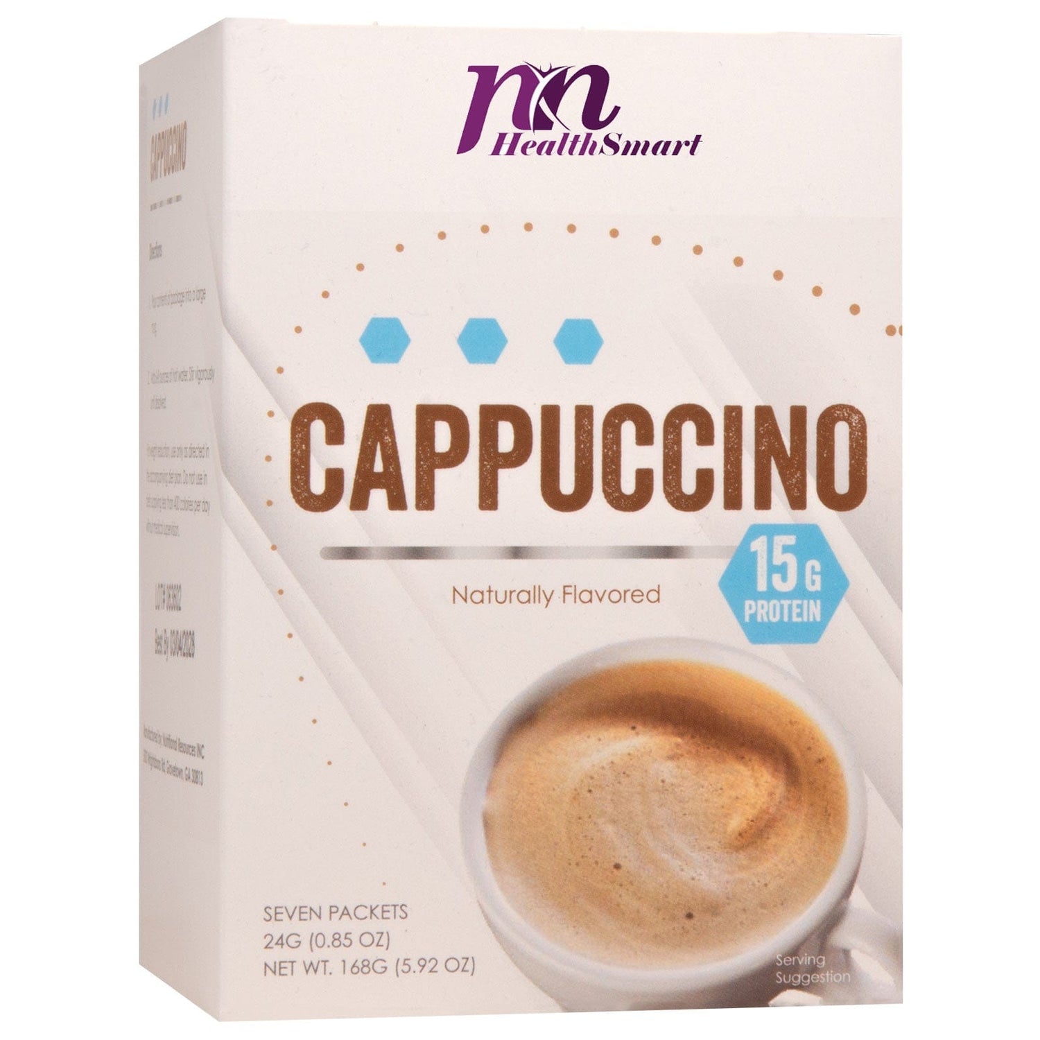 HealthSmart Protein Cappuccino - 7/Box - Nashua Nutrition