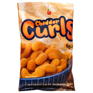 HealthSmart Protein Curls - Cheddar Cheese - Snacks & Desserts - Nashua Nutrition