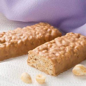 HealthSmart Protein & Fiber Divine Bars - Peanut Butter, 7 Bars/Box - Protein Bars - Nashua Nutrition