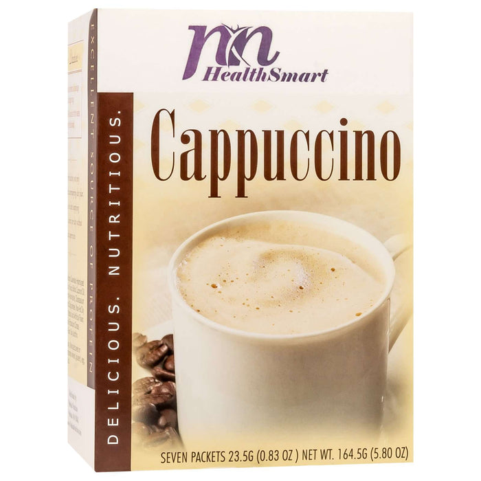 HealthSmart Protein Hot Cappuccino - Classic, 7 Servings/Box