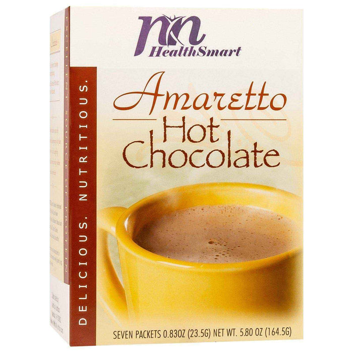 HealthSmart Protein Hot Chocolate - Amaretto, 7 Servings/Box