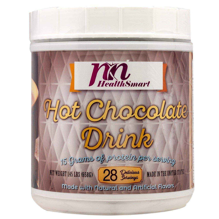 HealthSmart Protein Hot Chocolate - Classic, 28 Serving Canister