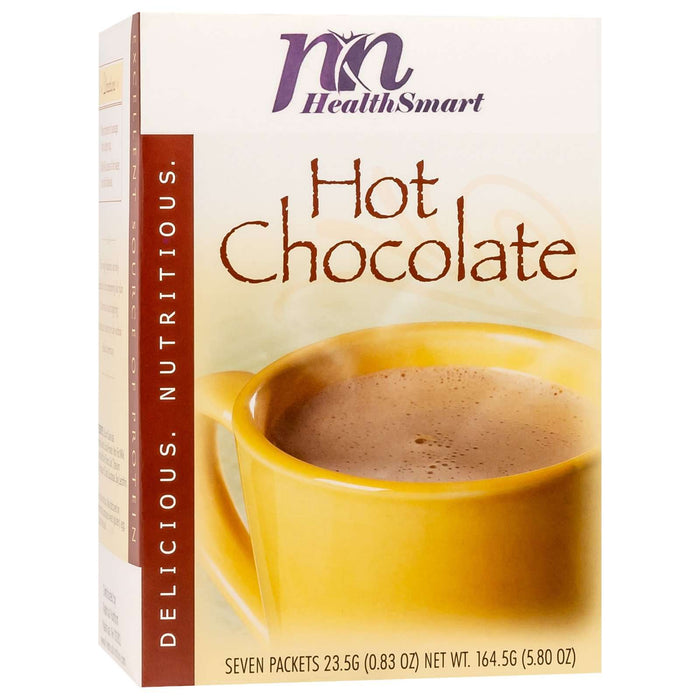 HealthSmart Protein Hot Chocolate - Classic, 7 Servings/Box