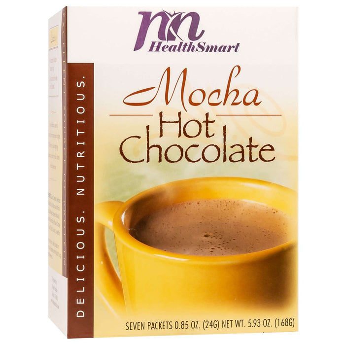 HealthSmart Protein Hot Chocolate - Mocha, 7 Servings/Box