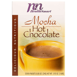 HealthSmart Protein Hot Chocolate - Mocha, 7 Servings/Box - Hot Drinks - Nashua Nutrition