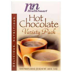 HealthSmart Protein Hot Chocolate - Variety Pack, 7 Servings/Box - Hot Drinks - Nashua Nutrition