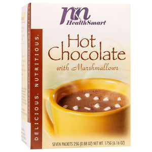 HealthSmart Protein Hot Chocolate - With Marshmallows, 7 Servings/Box - Hot Drinks - Nashua Nutrition