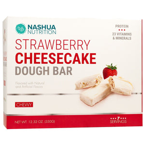 HealthSmart Protein Meal Bar - Strawberry Cheesecake (7/Box) - Nashua Nutrition