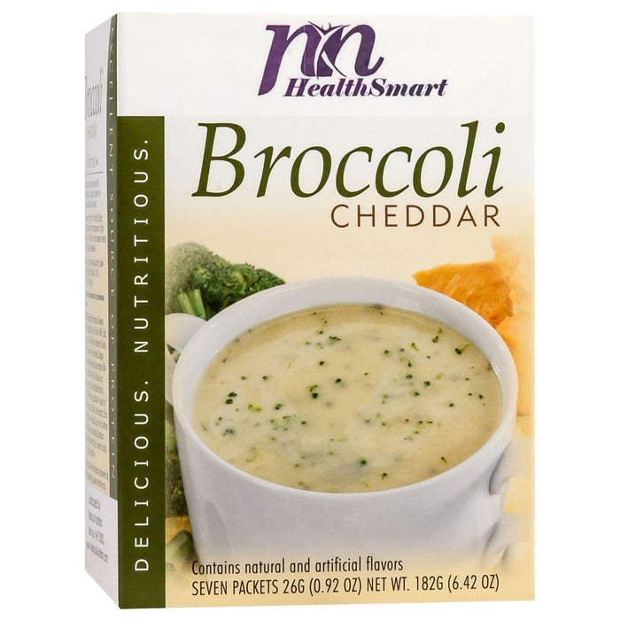 HealthSmart Protein Soup - Broccoli Cheddar - 7/Box