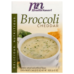 HealthSmart Protein Soup - Broccoli Cheddar - 7/Box - Hot Soups - Nashua Nutrition