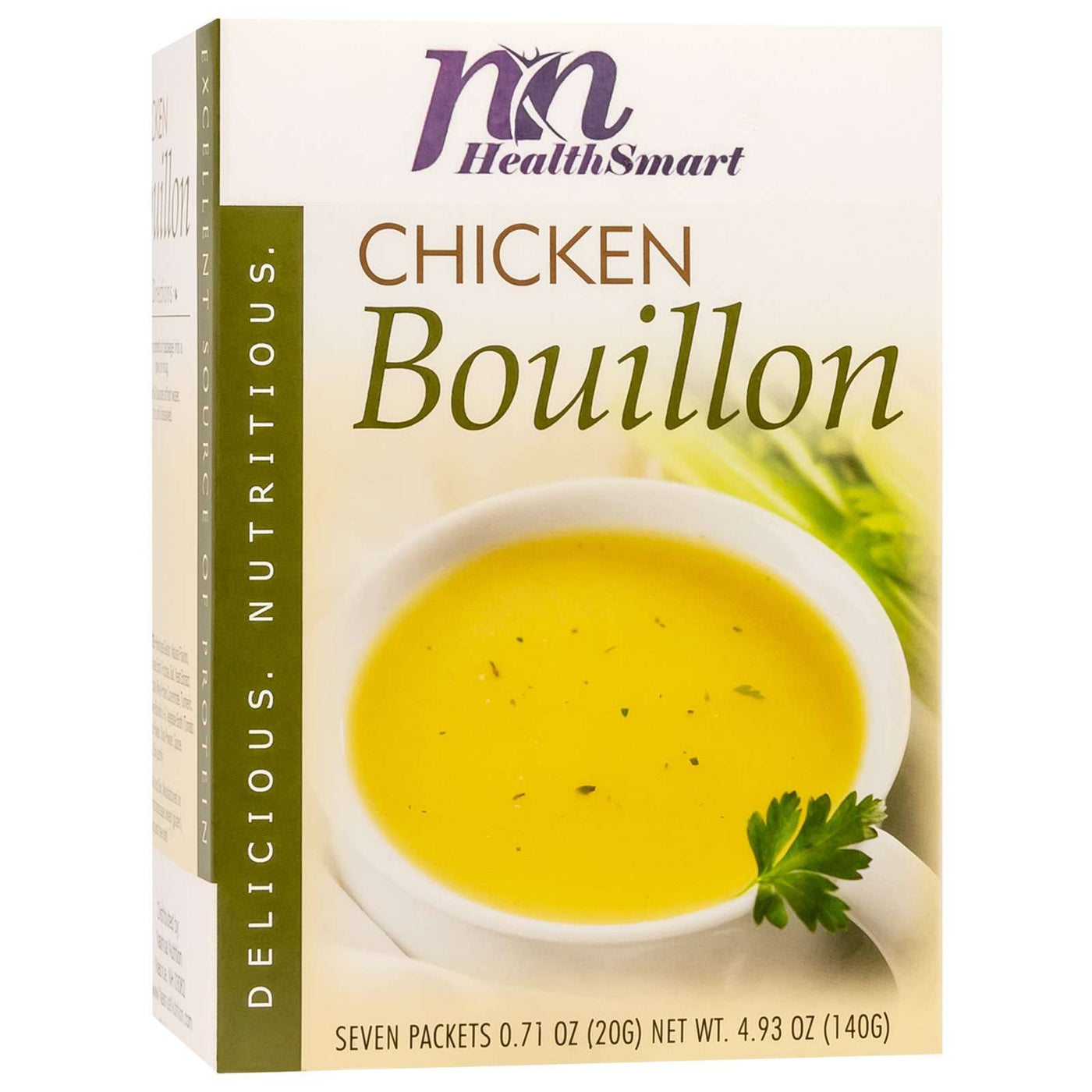 Delicious Chicken Bouillon Protein Soup HealthSmart Nashua Nutrition