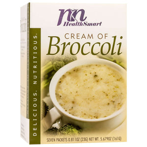 HealthSmart Protein Soup - Cream of Broccoli - 7/Box - Hot Soups - Nashua Nutrition