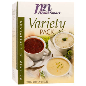 HealthSmart Protein Soup - Variety Pack - 7/Box - Hot Soups - Nashua Nutrition