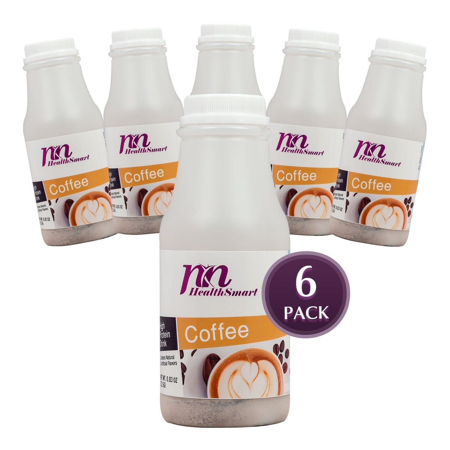 HealthSmart Proti-Go - Coffee (formerly Mochachino) - 6 Bottles - Nashua Nutrition