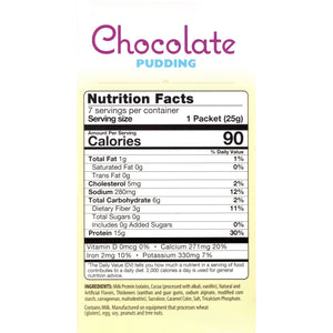 HealthSmart Pudding - Chocolate - 7/Box - Shake & Puddings - Nashua Nutrition