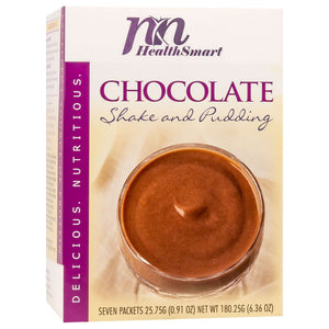 HealthSmart Pudding & Shake - Chocolate - 7/Box - Shake & Puddings - Nashua Nutrition