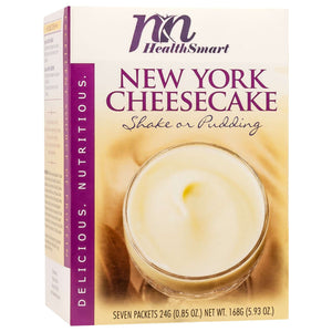 HealthSmart Pudding & Shake - New York Cheesecake - 7/Box - Shake & Puddings - Nashua Nutrition