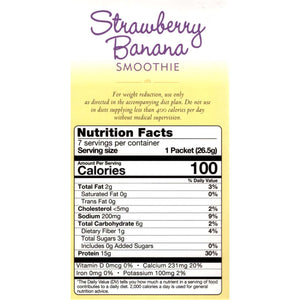 HealthSmart Smoothie - Strawberry Banana - 7/Box - Smoothies - Nashua Nutrition