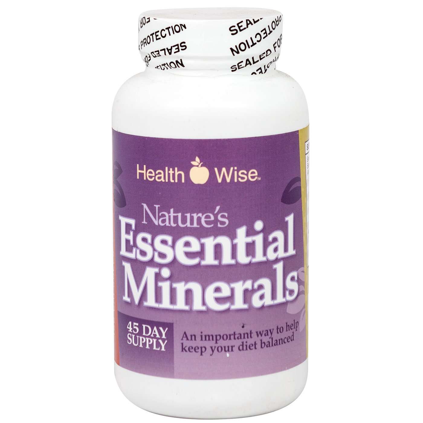 HealthSmart Supplement - Nature's Essential Minerals - 180 Capsules - Vitamins & Minerals - Nashua Nutrition