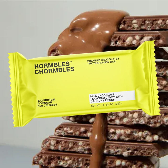 Hormbles Chormbles - Protein Candy Bar - Milk Chocolate (1 Bar or Box of 12)