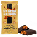Krack'd Snacks - Protein Candy Bar - Peanut Butter Caramel Crunch  (1 Bar or Box of 5) - Nashua Nutrition
