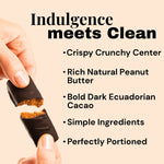 Krack'd Snacks - Protein Candy Bar - Peanut Butter Caramel Crunch  (1 Bar or Box of 5) - Nashua Nutrition