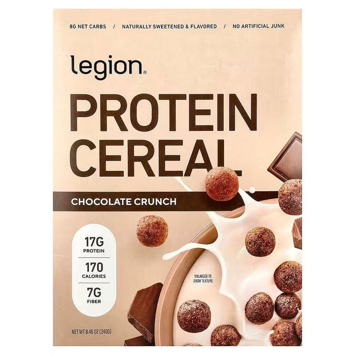 Legion - Protein Cereal - Chocolate Crunch (1 Box/6 Servings)