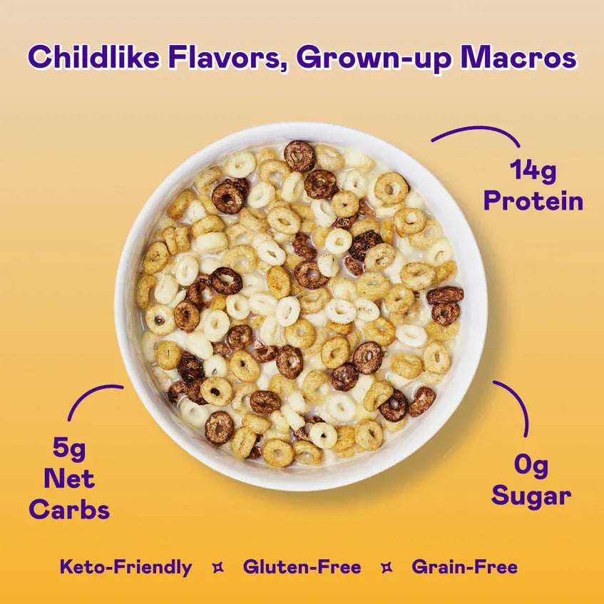Magic Spoon High Protein Cereal | S'mores | 1 Box of 5 Servings - Nashua Nutrition