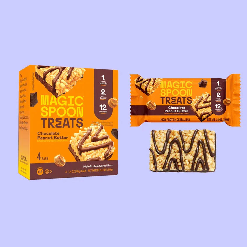 Magic Spoon Protein Treats | Chocolate Peanut Butter | Box of 12 - Nashua Nutrition