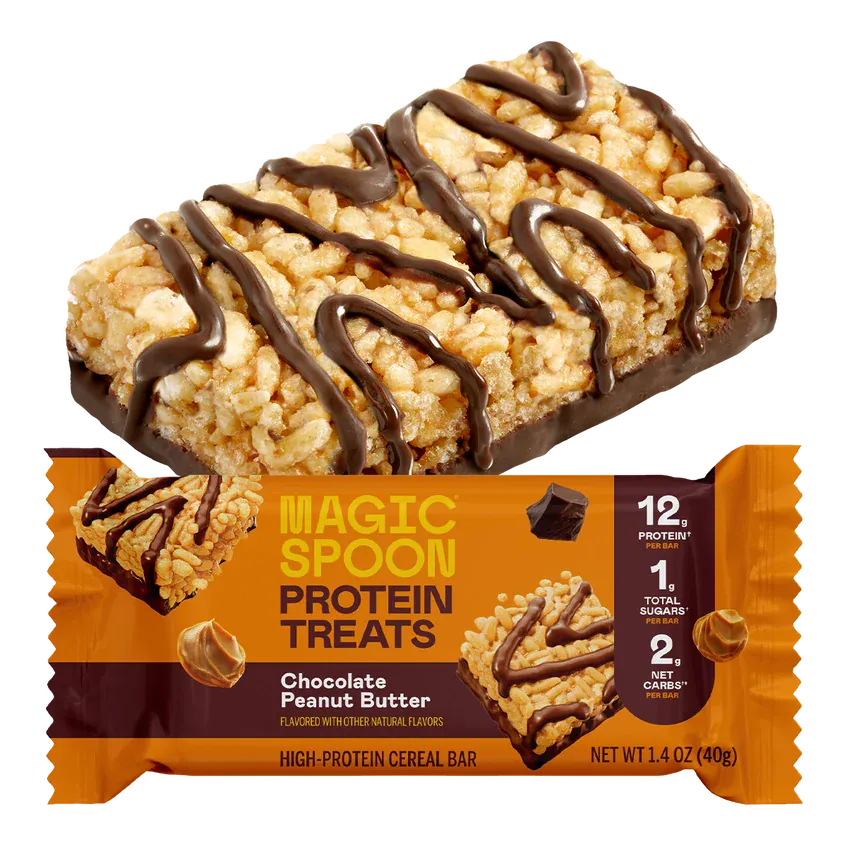 Magic Spoon Protein Treats | Chocolate Peanut Butter | Box of 12 - Nashua Nutrition