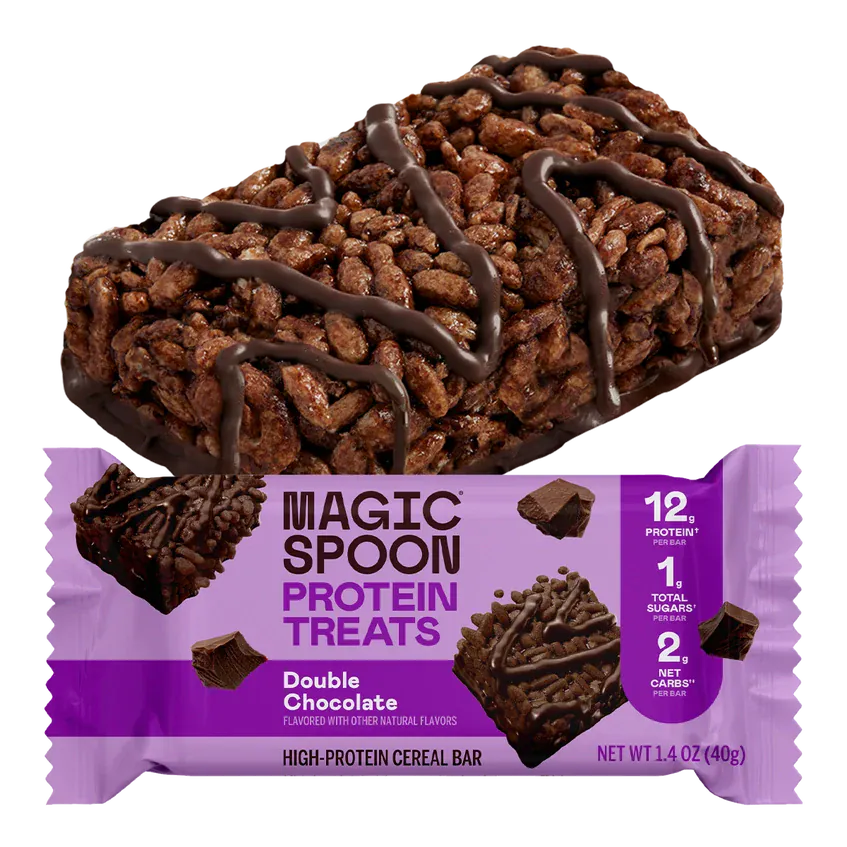 Magic Spoon Protein Treats | Double Chocolate | Box of 12 - Nashua Nutrition